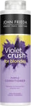 John Frieda Violet Crush for Blondes Toning Conditioner for Blonde Hair, Purple