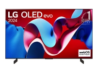 LG OLED42C41LA - 42 Diagonal klass C4 Series OLED-TV - OLED evo - Smart TV - webOS - 4K UHD (2160p) 3840 x 2160 - HDR