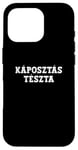 iPhone 16 Pro Káposztás Tészta Food Design For Men Women Kids Funny Case