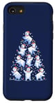 Coque pour iPhone SE (2020) / 7 / 8 Ours polaire Arbre de Noël Drôle Ours de glace Vacances