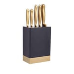 MasterClass 5-Piece Brass-Coloured Stainless Steel Knife Set