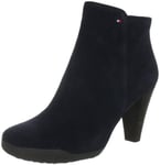 Tommy Hilfiger Lindsay 3 B, Bottines Cheville Femme - Bleu - Blau (Midnight 403), 36 EU