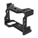 Camera Video Cage for Sony, Portable Aluminum Alloy DSLR Camera Cage Rig for Sony A7RⅢ/A9/A7Ⅲ Photography Accessories