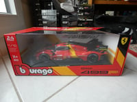 Ferrari 499P 3.0L Turbo V6 Guidi Calado Giovinazzi #51 24h Le Mans 1/18 Bburago