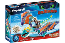Playmobil Dragons Astrid et Tempête 70728 Dragon Racing