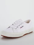 SUPERGA 2750 Cotu Classic Plimsoll White, White, Size 4, Women