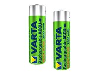 Varta Rechargable Accu - Batteri 2 X Aa-Typ - Nimh - (Uppladdningsbara) - 2600 Mah