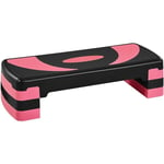 Stepper Aerobic Step de Fitness Hauteur Ajustable avec Surface Antidérapante