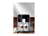 Melitta Caffeo Barista T Smart F83/0-101 - Automatisk Kaffemaskin Med Melkeskummer - 15 Bar - Sølv/Svart