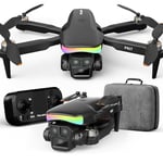 F417 Drone avec Camera pour Enfant 1080P,RGB Light Drone avec 90°Réglage électrique pour Débutants,FPV Mini Drones avec Vidéo en Direct WiFi,RC Quadricoptère Cadeau et Jouet pour Enfant,Drone Adulte