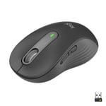 Logitech Signature M650 L Full Size Wireless Mouse - For Large Sized Hands, 2-Ye