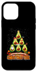 iPhone 12 mini Avocado Tree Let's Guac around the Christmas Tree Vegetarian Case