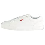 Levi's Homme Woodward Refresh Basket, Regular White, 41 EU