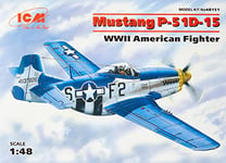 ICM 48151 - Mustang P-51D-15, WWII American Fighter