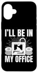 iPhone 16 Plus I'll be in My office 3D Printing Men Funny Case