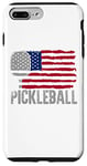 iPhone 7 Plus/8 Plus Pickleball American Flag July 4 Independence Day Case