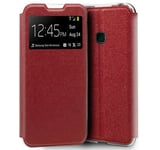 Coque Livre Support Avec Fenêtre pour Alcatel 1S 2020/3L 2020 Couleur Rouge