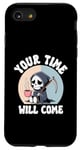 Coque pour iPhone SE (2020) / 7 / 8 Votre heure viendra Grim Reaper Halloween