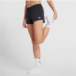 New Balance 3" Marathon Shorts for Damer - Svart, Lettvekts og Komfortabel Løpeshorts til Trening og Konkurranse