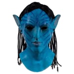 Avatar 2 Mask Na'vi Neytiri Cosplay The Way of Water Latex Kypärä Unisex aikuisten Halloween Juhlapuvut Rekvisiitta