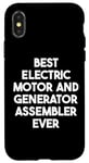 iPhone X/XS Best Electric Motor And Generator Assembler Ever Case