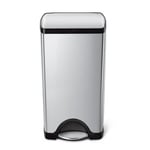 simplehuman 30 Litre Rectangular Pedal Bin