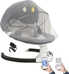 Baby Swing Chair from Birth Baby Swing Chair with Connect Bluetooth and Remote