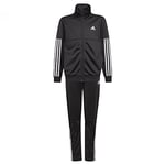 adidas Boy's B Team Gym Suit, Top:black/White Bottom:black/White, 14 Years UK