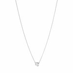 Georg Jensen GJ SIGNATURE SOLITAIRE PENDANT White Gold DIAMOND 0.20 CT