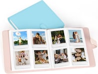 Album Photo Carré 288 Pochettes, Pour Albums Photo 3 Pouces, Pour Films D'Appareil Photo Instantané Square Sq1 Sq6 Sq10 Sq20, Livre D'Albums Photos (Rose)