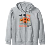 He or She What Will Our Little Pumpkin Be Baby Pregnancy Zip Hoodie