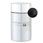 Super Million Hair - Fibres Capillaires Densifiantes pour Cheveux Clairsemés, Chute de Cheveux, 15g, Noir (1)