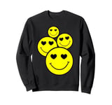 Retro Psychedelic Smile Face 90s Fashion For Men Women Kids Sweatshirt