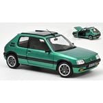 [FR] Norev PEUGEOT 205 GTi GRIFFE WITH WINDOWROOF 1991 GREEN 1:18 - NV184847