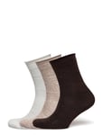 Becksöndergaard Lucretia Wola Sock 3 Pack Beige