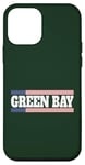 iPhone 12 mini Vintage Green Bay USA Flag Patriotic City Varsity Green Bay Case