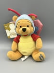 Disney Winnie The Pooh Plush Soft Toy Beanie 9” “Butterfly Pooh “ Easter 2000