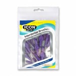 Stoddard Icon Optim Interdental Brushes - 1.1mm - ISO 6 - Purple - 25 Brushes