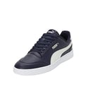 PUMA Shuffle Basket, Bleu Marine Vapor Gray White, 36 EU