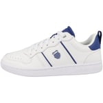 K-Swiss Lozan Match LTH, Basket Homme, Blanc Sodalite Bleu, 44.5 EU