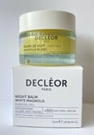 Decleor WHITE MAGNOLIA ANTI AGEING NIGHT BALM 50ML BNIB SALON / PRO SIZE JAR