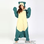 The Official Sazac Kigurumi Pajamas Snorlax Costume Pokemon Snorlax Cosplay F/S