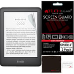 2 Pack TECHGEAR Screen Protectors for Amazon Kindle 9th - 12th Gen 6" eReader