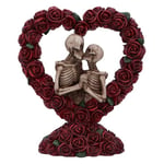 Nemesis Now To Have and To Hold 13cm, Resin, Red, Skeletons Figure, Red Skeletons Ornament, Collectable Skeletons Giftware, Cast in the Finest Resin, Expertly Hand-Painted