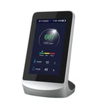 Détecteur de Dioxyde de Carbone CO2 mètre 4 En 1 WIFI NDIR - Moniteur de Qualité de l'Air Température Humidité Capteur Testeur avec Système d'Alarme Automatique