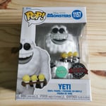 Funko Pop Disney Pixar Monsters Monstres Compagnie Yeti Scented Special 1157