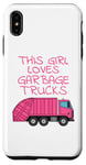 iPhone XS Max This Girl Loves Garbage Trucks, Female Truck Driver Case