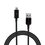 TECHGEAR Extra Long 3M Câble USB Chargeur, Transfert de Données et Synchronisation Compatible pour ASUS ZenPad 7 (Z370C), ZenPad C 7.0 (Z170C, Z170CG) etc