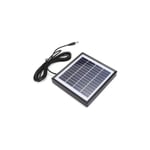 Panneau solaire polysilicium 12V 5W pour lampe applique caméra de surveillance 13 x 14cm