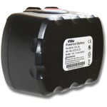 Vhbw - 1x Batterie compatible avec Bosch gsr 12-2, JAN-55, gsr 12-1, gsr 12V, psr 12, pag 12, psb 12 VE-2 outil électrique (3000 mAh, NiMH, 12 v)